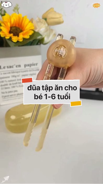 đũa tập ăn cho bé 1-6 tuổi #VideoHangMevaBe#shopeestyle#ShopeeVideo#ShopeeCreator#LuotVuiMuaLien #diumi682