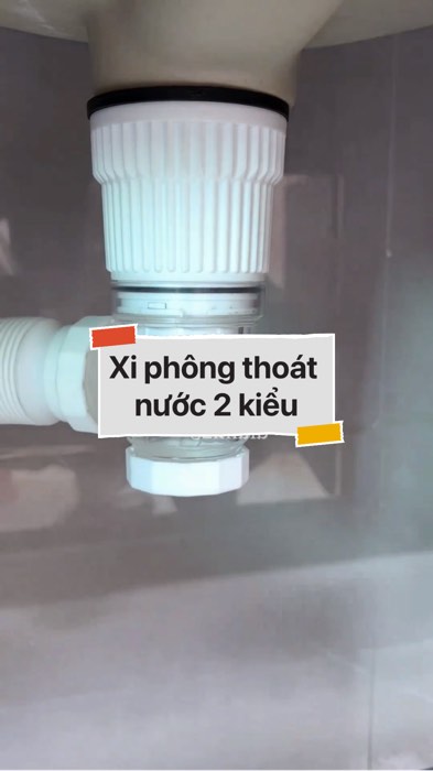 ￼Xi phông thoát nước chậu rửa mặt  #VideoHangGiaDung#shopeestyle#ShopeeVideo#ShopeeCreator #LuotVuiMuaLien #diumi721