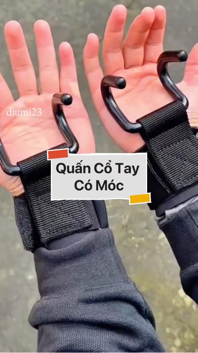Quấn Cổ Tay Có Móc Hỗ Trợ Tập Tạ, Xà Đơn #VideohangDoiSong#ShopeeVideo#ShopeeCreator #LuotVuiMuaLien#KOLUyTin#Videomuasam #SandealcungKOL #diumi724