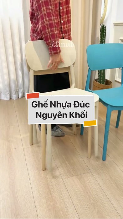 Ghế Nhựa Đúc Nguyên Khối #VideoHangGiaDung#shopeestyle#ShopeeVideo#ShopeeCreator #LuotVuiMuaLien #diumi786