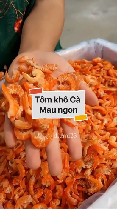 Tôm khô Cà Mau ngon #VideohangTieuDung #shopeestyle#ShopeeVideo#ShopeeCreator #LuotVuiMuaLien#KOLUyTin#Videomuasam #SandealcungKOL #diumi834