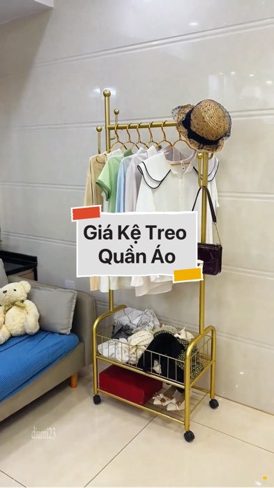 Giá Kệ Treo Quần Áo Đa Năng #VideoHangGiaDung#shopeestyle#ShopeeVideo#ShopeeCreator #LuotVuiMuaLien #diumi