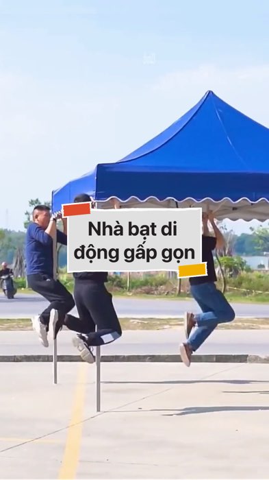 Nhà bạt di động gấp gọn #VideohangDoiSong#ShopeeVideo#ShopeeCreator #LuotVuiMuaLien#KOLUyTin#Videomuasam #SandealcungKOL #diumi850