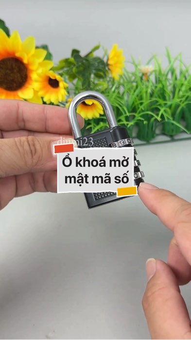 Ổ khoá mật mã số #VideohangDoiSong#ShopeeVideo#ShopeeCreator #LuotVuiMuaLien#KOLUyTin#Videomuasam #SandealcungKOL #diumi948