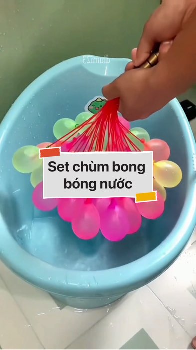 Set chùm bong bóng nước #VideohangDoiSong#ShopeeVideo#ShopeeCreator #LuotVuiMuaLien#KOLUyTin#Videomuasam #SandealcungKOL #diumi965