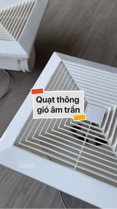 Quạt thông gió âm trần #VideohangDienTu#shopeestyle#ShopeeVideo#ShopeeCreator #LuotVuiMuaLien#KOLUyTin#Videomuasam #SandealcungKOL #diumi16