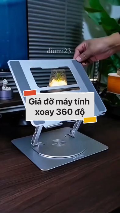 ￼Giá đỡ máy tính xoay 360 độ #VideohangDoiSong#ShopeeVideo#ShopeeCreator #LuotVuiMuaLien#KOLUyTin#Videomuasam #SandealcungKOL #diumi43