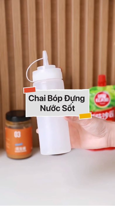 ￼Chai Bóp Đựng Nước Sốt #VideohangTieuDung #shopeestyle#ShopeeVideo#ShopeeCreator #LuotVuiMuaLien#KOLUyTin#Videomuasam #SandealcungKOL #diumi49