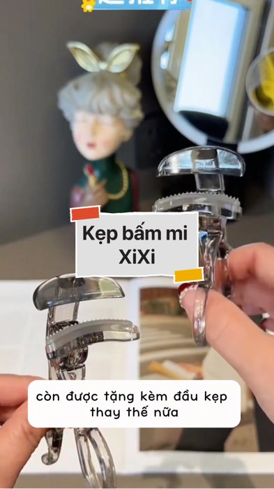 Kẹp bấm mi XiXi #VideohangLamDep#shopeestyle#ShopeeVideo#ShopeeCreator #LuotVuiMuaLien#KOLUyTin#Videomuasam #SandealcungKOL #diumi129