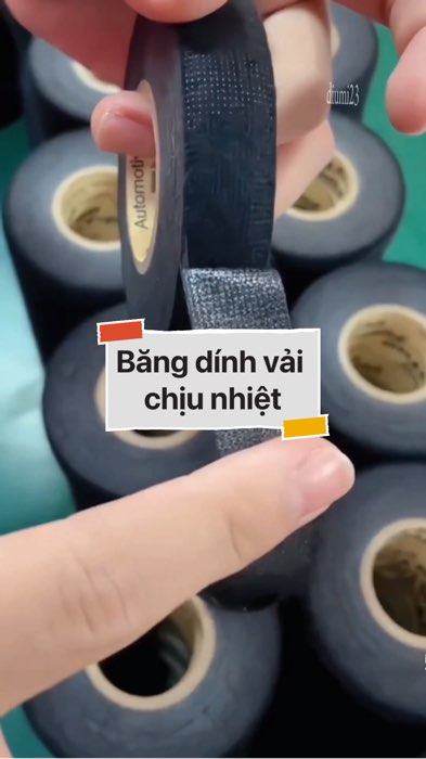 Băng dính vải chịu nhiệt #VideohangDoiSong#ShopeeVideo#ShopeeCreator #LuotVuiMuaLien#KOLUyTin#Videomuasam #SandealcungKOL #diumi141