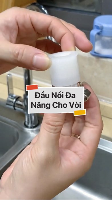 ￼Đầu Nối Đa Năng Cho Vòi #VideohangDoiSong#ShopeeVideo#ShopeeCreator #LuotVuiMuaLien#KOLUyTin#Videomuasam #SandealcungKOL #diumi194