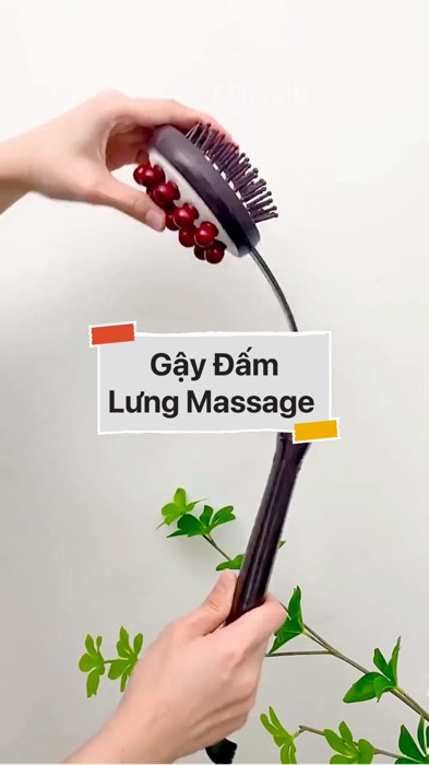 ￼ Gậy Đấm Lưng Massage