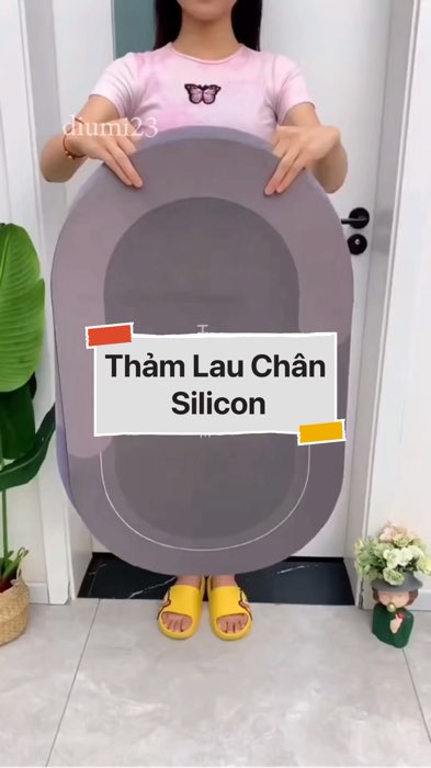 Thảm Lau Chân Silicon #VideoHangGiaDung#shopeestyle#ShopeeVideo#ShopeeCreator #LuotVuiMuaLien #diumi202