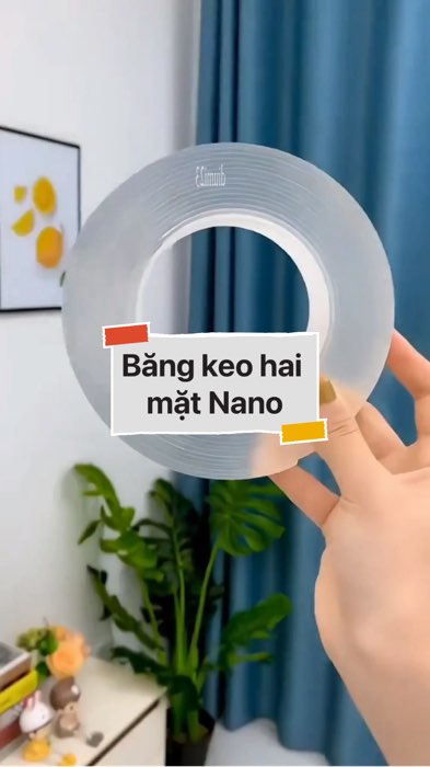 Băng keo hai mặt Nano #VideohangDoiSong#ShopeeVideo#ShopeeCreator #LuotVuiMuaLien#KOLUyTin#Videomuasam #SandealcungKOL #diumi204