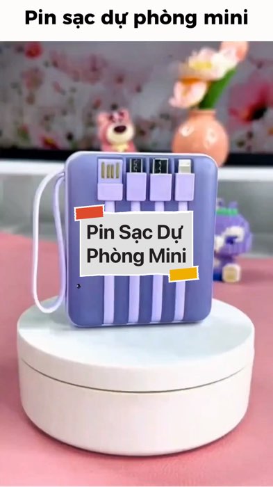 ￼Pin Dự Phòng Mini 20000mAh #VideohangDienTu#shopeestyle#ShopeeVideo#ShopeeCreator #LuotVuiMuaLien#KOLUyTin#Videomuasam #SandealcungKOL #diumi694