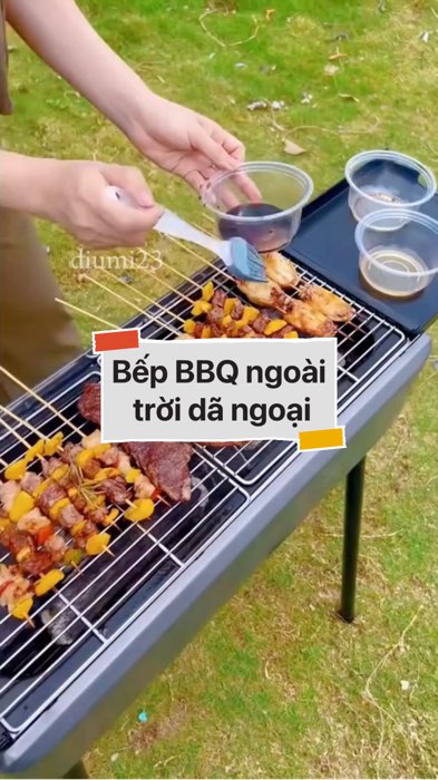 Bếp BBQ ngoài trời dã ngoại #VideohangDoiSong#ShopeeVideo#ShopeeCreator #LuotVuiMuaLien#KOLUyTin#Videomuasam #SandealcungKOL #diumi736