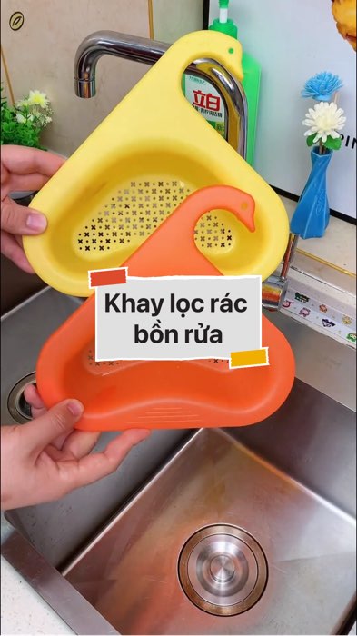 Khay lọc rác bồn rửa #VideoHangGiaDung#shopeestyle#ShopeeVideo#ShopeeCreator #LuotVuiMuaLien #diumi813