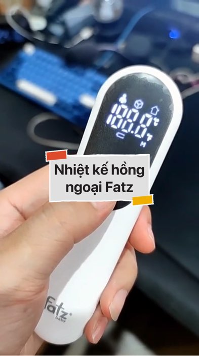 ￼Nhiệt kế hồng ngoại Fatz Baby #VideohangDienTu#shopeestyle#ShopeeVideo#ShopeeCreator #LuotVuiMuaLien#diumi814 #Videomuasam #SandealcungKOL