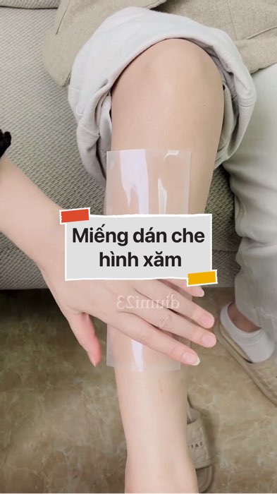 Miếng dán che hình xăm #VideohangLamDep#shopeestyle#ShopeeVideo#ShopeeCreator #LuotVuiMuaLien#KOLUyTin#Videomuasam #SandealcungKOL #diumi831