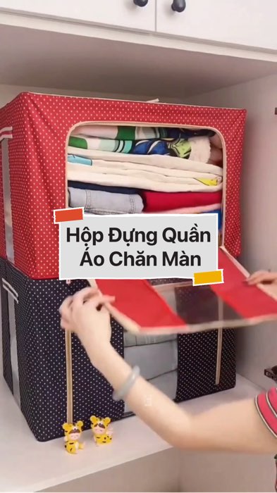 ￼Hộp Đựng Quần Áo Chăn Màn #VideohangDoiSong#ShopeeVideo#ShopeeCreator #LuotVuiMuaLien#KOLUyTin#Videomuasam #SandealcungKOL #diumi20