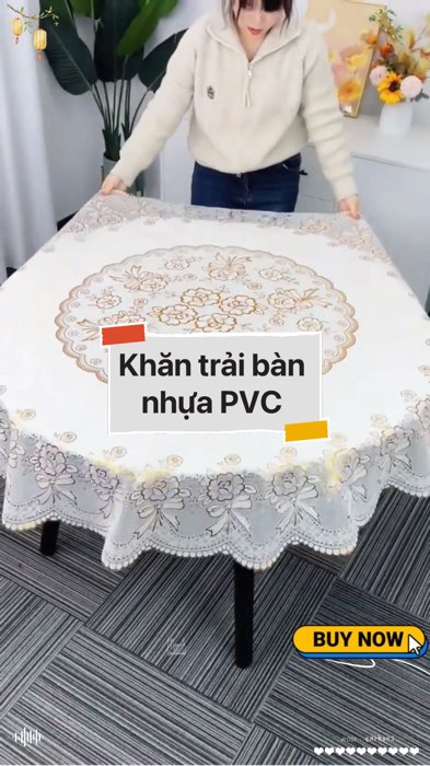 Khăn trải bàn nhựa PVC  #VideoHangGiaDung#shopeestyle#ShopeeVideo#ShopeeCreator #LuotVuiMuaLien #diumi8