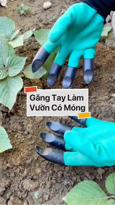 Găng Tay Làm Vườn Có Móng #VideohangDoiSong#ShopeeVideo#ShopeeCreator #LuotVuiMuaLien#KOLUyTin#Videomuasam #SandealcungKOL #diumi35
