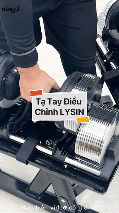 ￼Tạ Tay Điều Chỉnh LYSIN #VideohangDoiSong#ShopeeVideo#ShopeeCreator #LuotVuiMuaLien#KOLUyTin#Videomuasam #SandealcungKOL #diumi41