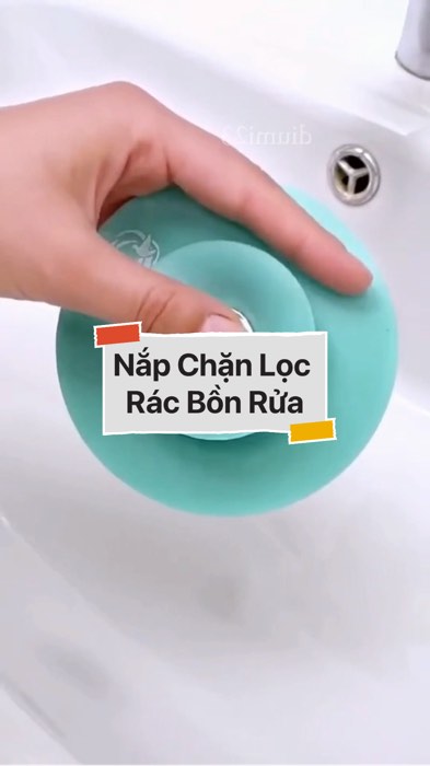 Nắp Chặn Lọc Rác Bồn Rửa #VideoHangGiaDung#shopeestyle#ShopeeVideo#ShopeeCreator #LuotVuiMuaLien #diumi81