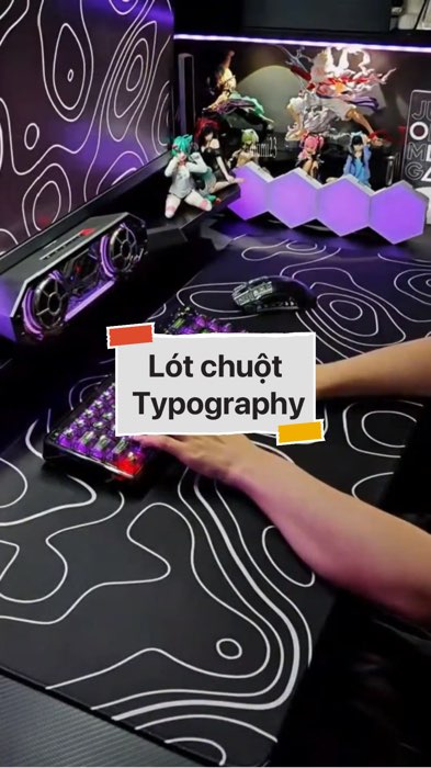 ￼Lót chuột cỡ lớn họa tiết Typography #VideohangDoiSong#ShopeeVideo#ShopeeCreator #LuotVuiMuaLien#KOLUyTin#Videomuasam #SandealcungKOL #diumi93