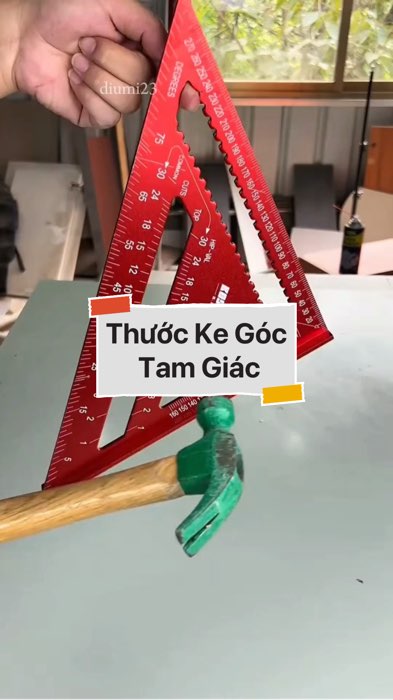 ￼Thước Ke Góc Vuông Tam Giác #VideohangDoiSong#ShopeeVideo#ShopeeCreator #LuotVuiMuaLien#KOLUyTin#Videomuasam #SandealcungKOL #diumi95
