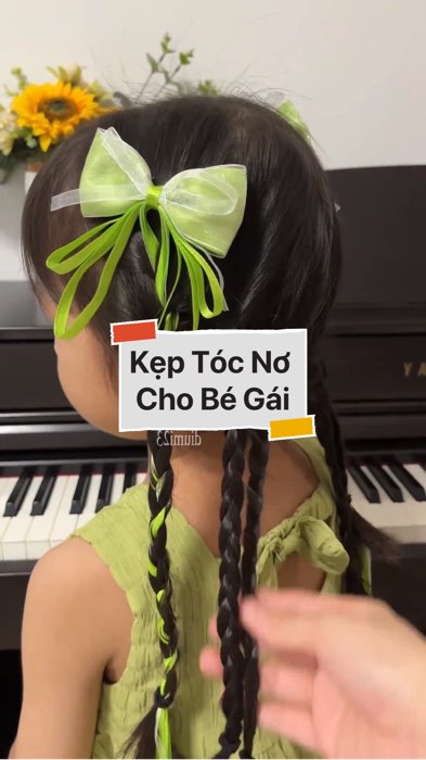Kẹp Tóc Nơ Tua Cho Bé Gái #VideohangThoiTrang#shopeestyle#ShopeeVideo#ShopeeCreator#LuotVuiMuaLien#KOLUyTin #diumi113