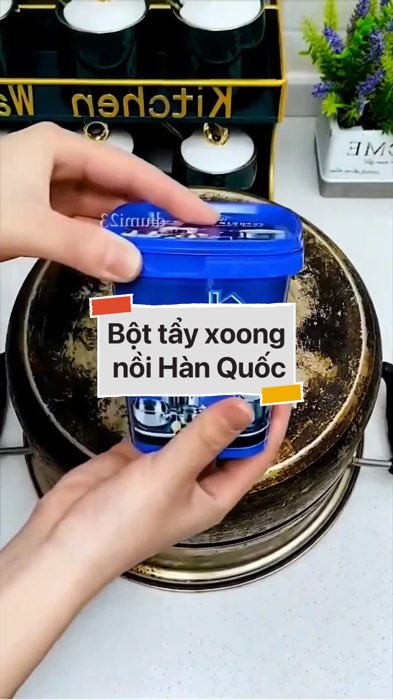 Bột tẩy xoong nồi Hàn Quốc #VideohangDoiSong#ShopeeVideo#ShopeeCreator #LuotVuiMuaLien#KOLUyTin#Videomuasam #SandealcungKOL #diumi288