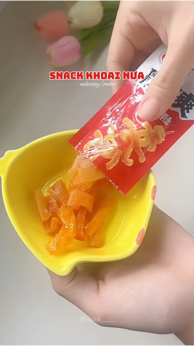 Snack khoai nưa🌶️#ShopeeVideo #ShopeeCreator #LuotVuiMuaLien #VideohangBachHoa#anvat#anvatnoidia#caycay#snackkhoainua
