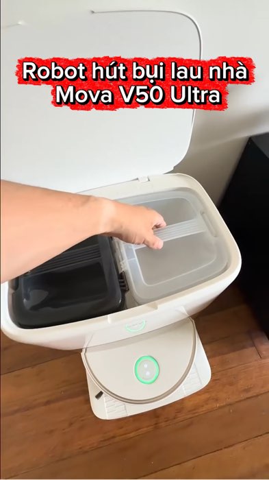 Mua tại video rẻ hơn, Mova V50 Ultra - Robot Hút Bụi Lực Hút Mạnh Mẽ #LuotVuiMuaLien #ShopeeVideo #ShopeeCreator #xuhuong #VideohangDienTu