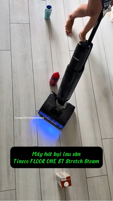 Mua tại video rẻ hơn, Máy Hút Bụi Lau Sàn Tineco Floor One S7 Stretch Steam #ShopeeVideo #LuotVuiMuaLien #ShopeeCreator #KOLUyTin #xuhuong
