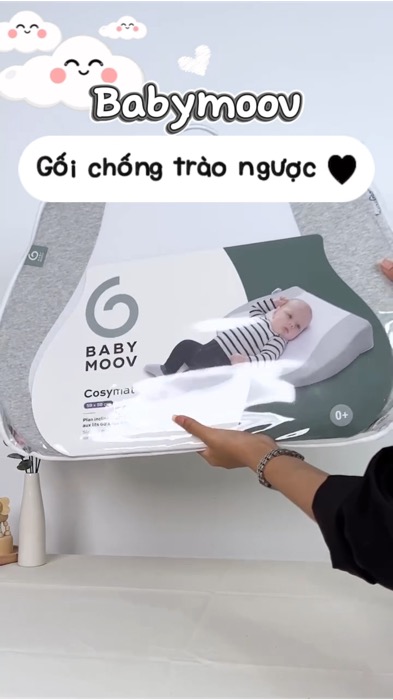 Gối chống trào ngược Babymoov #LuotVuiMuaLien #ShopeeCreator #ShopeeVideo #mebesam #SandealcungKOL #goi #goichongtraonguoc #babymoov