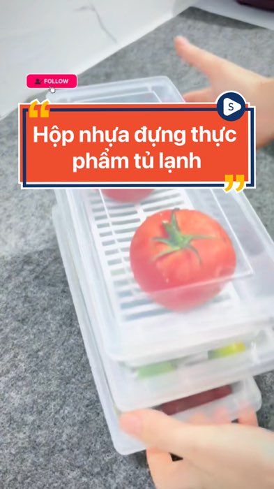Hộp nhựa đựng thực phẩm tủ lạnh, hộp nhựa đựng đồ có nắp #VideohangNhaCua #ShopeeVideo #LuotVuiMuaLien #ShopeeCreator #hopnhuadungthucpham #KOLUyTin