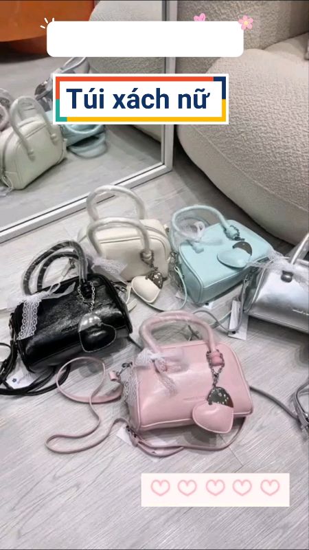 Túi xách xinh quá nè #tuixachnu #VideohangThoiTrang #LuotVuiMuaLien #SandealcungKOL #HangMoiVe #ShopeeVideo #ShopeeCreator