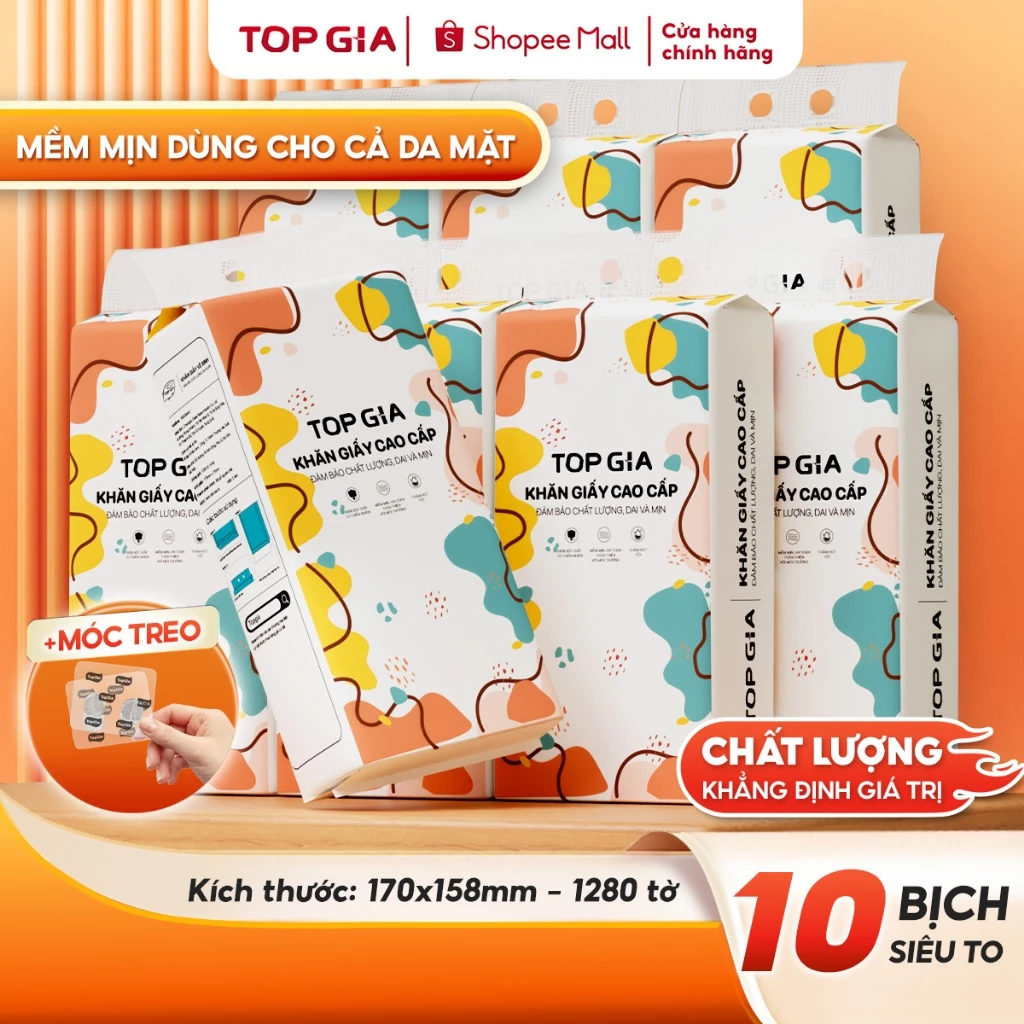 Giấy ăn rút loại nào không để lại bụi mịn trên mặt và đồ ăn?